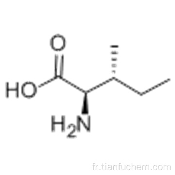 Acide (2R, 3R) -2-amino-3-méthylpentanoïque CAS 319-78-8